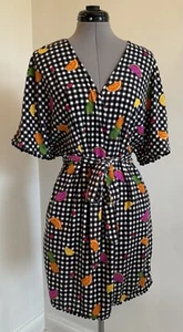 Betsy Johnson Fruit Robe Vintage Iconic Size Small - Bild 1 von 8