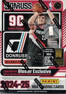 2024-25 PANINI DONRUSS NBA BASKETBALL SEALED HOBBY BLASTER BOX NEW FASC IN STOCK - Picture 1 of 5