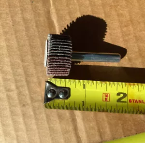 10 Pack ARC Mounted Flapwheels 1-X 1/2 X 1/4” Shank 60 Grit 1115305 Dremel Sand - Picture 1 of 5