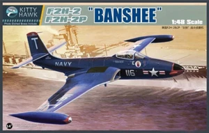 Kit Modelo Plástico 1/48 Kitty Hawk F2H-2 / F2H-2P Banshee - Imagen 1 de 1
