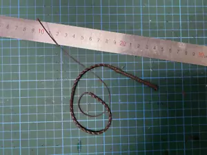1/6 Soldaten Modell Zubehör Peitsche, Lederpeitsche, Länge ca. 40 cm - Bild 1 von 11