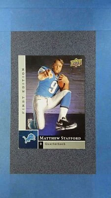 2009 Upper Deck MATTHEW STAFFORD #180 First Edition Detroit Lions ~MR48A - Image 1 of 2