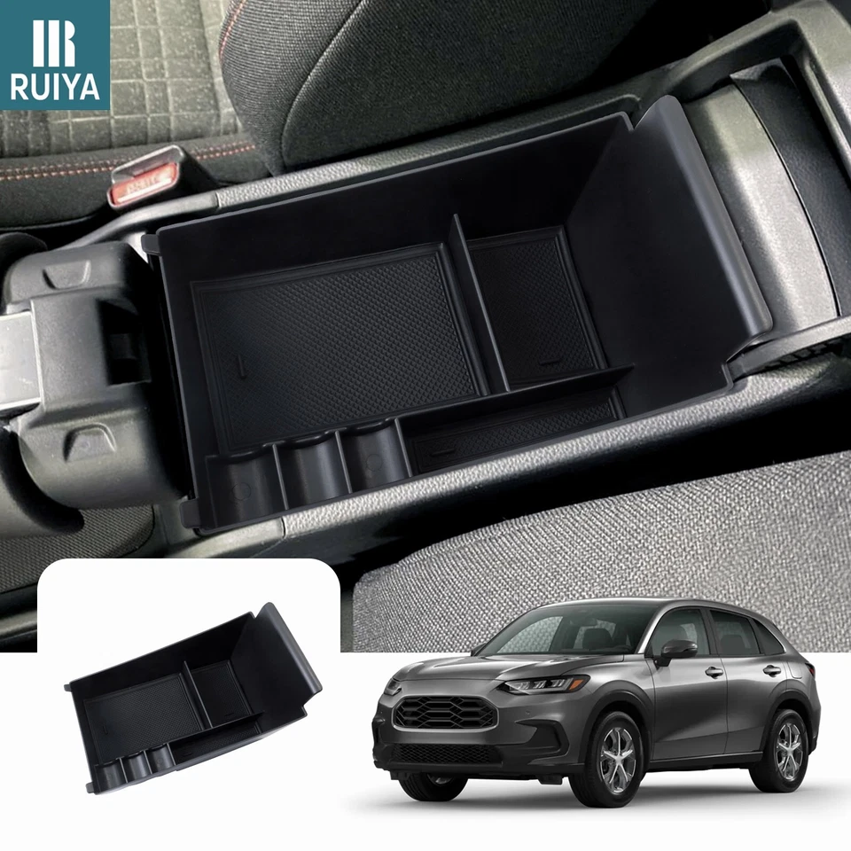 RUIYA Car Center Console Storage Box Organizer Tray Box For 2023-2025 Honda HR-V - Изображение 1 из 4