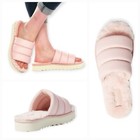 Pantoufles à glissière femme Koolaburra par UGG BRB blush rose SELECT TAILLE NEUVE