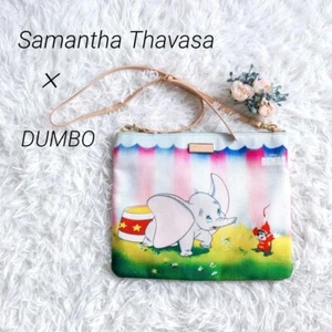 Bolso de Hombro Samantha Thavasa Disney Dumbo Plano Clutch 2 Vías Multicolor Colaboración - Imagen 1 de 10