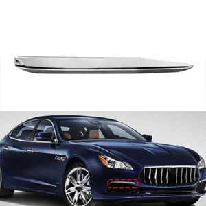 Tira de moldeo cromada para parachoques delantero derecho para Maserati Quattroporte 2017-22 - Imagen 1 de 11
