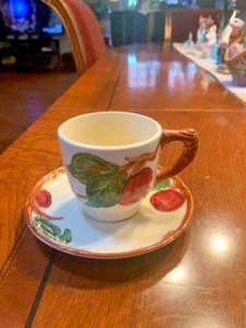 Tazza e piattino Demitasse mela francescana - tazza diametro 2,5" - Foto 1 di 6