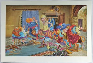 Getting It Right , James C Christensen Signed Litho Print Ltd Ed 2288/4000 - Picture 1 of 7