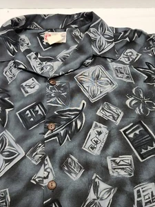 Vintage Hilo Hattie The Hawaiian Original Button Down Shirt Men's Large S4 - Picture 1 of 7