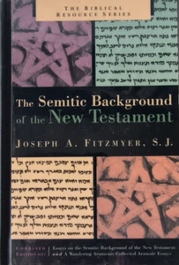 SEMITIC BACKGROUND Of The NEW TESTAMENT / Joseph A. FITZMYER /Biblical Resources - Picture 1 of 24