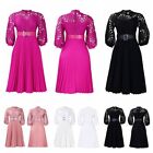 Lace Lace Dresses Hollow Out Lace Pleated Dresses  Wedding