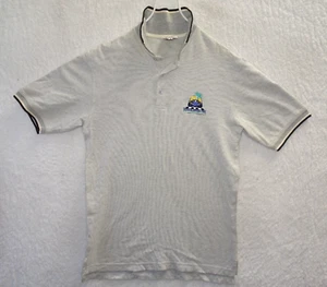 Toyota Grand Prix of Long Beach Embroidered Logo Polo Shirt Small Gray Indie Car - Picture 1 of 9