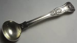 1833 REY INGLÉS CUCHARA DE SAL MAESTRA PLATA ESTERLINA - Londres - Mary CHAWNER (1 de 2) - Imagen 1 de 10