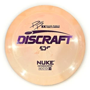 Discraft Paige Pierce 5x ESP Nuke *SHIPS FREE* Preowned *8.5/10* 173-4g Driver - Picture 1 of 2