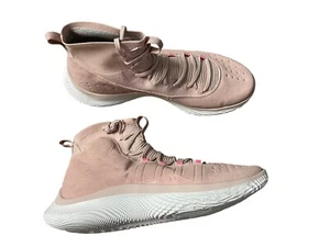 RARE Size 17- Under Armour Curry 4 FloTro Retro Pink 2022 3024861-600 - Picture 1 of 10