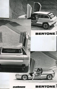 Bertone Zabrus (basato su Citroen BX 4TC) 3 foto stampa ufficiali originali - Foto 1 di 1