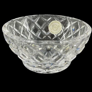 Vintage Lenox Kristall Diamant Muster Schüssel Nüsse Süßigkeiten Schmuck Ringe 3,5" - Bild 1 von 6