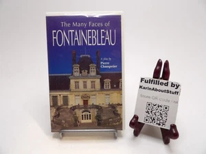 The Many Faces of Fontainebleau VHS Chateau Tour Video Free Shipping - Imagen 1 de 4