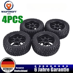 4X RC Racing Reifen 1/10 RC Truck Rad Reifen Gummireifen für ZD Racing Buggy Car - Bild 1 von 10