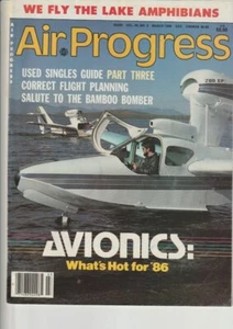 Air Progress Magazine We Fly The Lake Amphibians March 1986 KL1300 - Picture 1 of 2