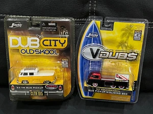 Jada Toys 63 Volkswagen Bus Pickup with Sliding Bed VDubs - Picture 1 of 2