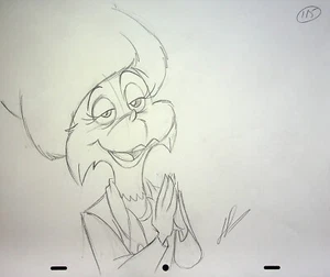 Lápiz Dibujado a Mano Dr. Seuss #NN Producción de Huevos y Jamón Green LEN SIMON - Imagen 1 de 2