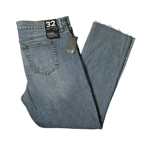 Joe’s Jeans Women’s 32 Lara Raw Hem Straight Ankle Denim Jeans - Picture 1 of 10