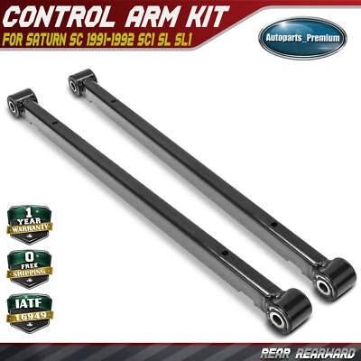 Brazo de control lateral trasero trasero 2 piezas para Saturn SC 1991-1992 SC1 SL SL1 SW1 SW2 Foto 1 de 4