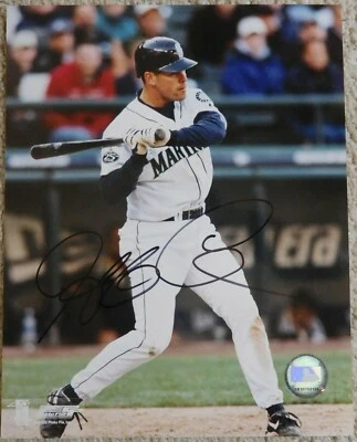 Foto autografiada por Jeff Cirillo de 8x10 Marineros Cerveceros Rockies 2xAS  Foto 1 de 4