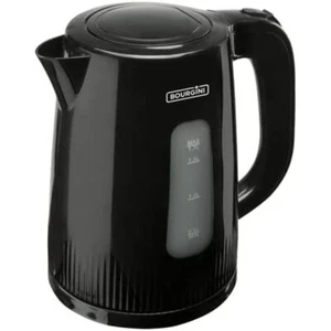 Bollitore Elettrico con Teiera Bourgini 230016 Nero 2200 W 1,7 L - Foto 1 di 2