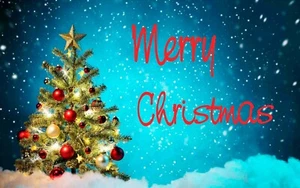 Alfombrilla de ratón antideslizante para árbol de Navidad Feliz Navidad - Imagen 1 de 1