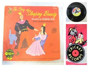 SLEEPING BEAUTY Full Cast Orchestra Song New York USA Cricket Record Vinyl - Picture 1 of 3