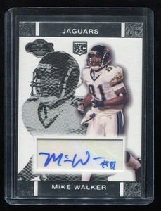 2007 Co-Signers Rookie Autograph #RA-MW Mike Walker - Jacksonville Jaguars BV $8 - Picture 1 of 2
