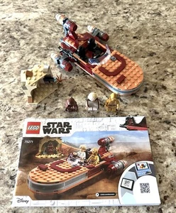 Lego Star Wars Luke Skywalker's Landspeeder Set 75271:100% Completo con Inst. Hombre. - Imagen 1 de 7