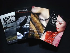 Peter James Child Signed 1st Edition Set of 4 – Inspector Hadley & Thrillers - Picture 1 of 13