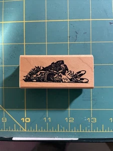 VINTAGE Mann hat einen Nervenzusammenbruch Gummistempel von Gummi Baby Buggy Stoßstangen - Bild 1 von 3