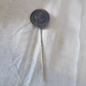 Pin plata centavos Thaler 1865 Friedrich Wilhelm von Hesse (W127) - Imagen 1 de 7
