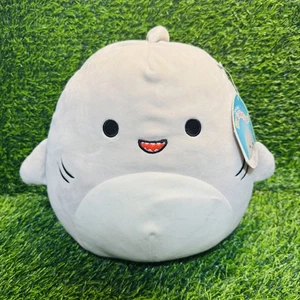 Squishmallow 8” GORDON, Peluche TIBURÓN SONRIENTE, Peluche Kellytoy NUEVO Edades 0+ - Imagen 1 de 6