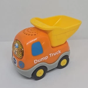 Vtech Go Go Smart Wheels Orange Dump Truck Tested Works - Picture 1 of 2