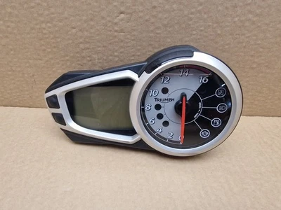 Triumph Street Triple 675 Instrumentos relojes velocidad 19 k millas 2008-2012 Foto 1 de 4