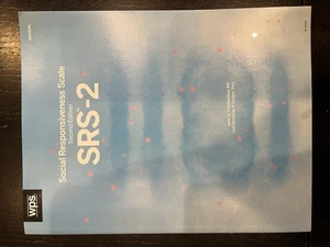 Social Responsiveness Scale Second Edition SRS-2 Manual - New - Picture 1 of 4