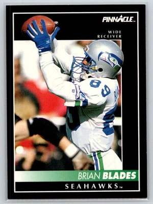 1992 Pinnacle #73 Brian Blades Seattle Seahawks - Image 1 of 2