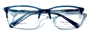 TED BAKER LONDON TMUF001 SLA NEU QUADRATISCH VOLLRAND AUTHENTISCHE BRILLE 55-18-140 - Bild 1 von 8