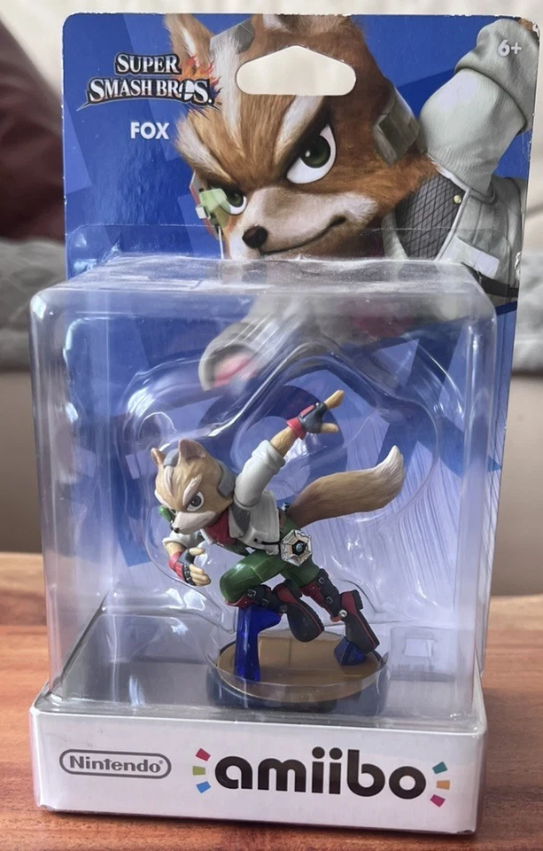 Nintendo Amiibo Super Smash Bros Fox NUEVO Foto 1 de 1