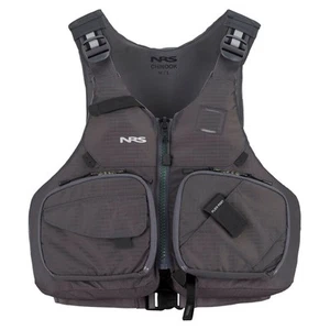 NRS Chinook Fishing PFD, Charcoal, Medium/Large - Picture 1 of 2