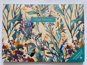 KISSING HARES MENU PLANNER MAGNETIC BACK , INCLUDES TEAR-OFF SHOPPING LIST - Picture 1 of 3