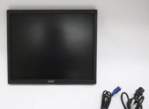 Acer V176L 17-inch(44cm) Display 100-240V LCD Computer Monitor with Power Supply - Picture 1 of 13