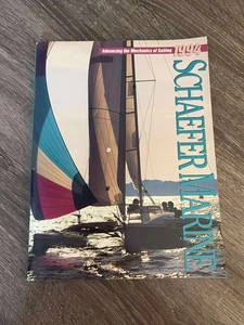 VINTAGE 1994 SCHÄFER MARINE BOOT PROSPEKT VERKAUFSKATALOG SEGELBOOT - Bild 1 von 2