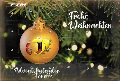 FTM Adventskalender Spoon 2025 Angler GEchenk Forelle angeln Blinker Set - Bild 1 von 4