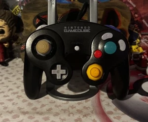 OEM Nintendo Gamecube/Wii Controller schwarz DOL-003 getestet funktioniert schneller Versand - Bild 1 von 4